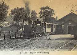 Le dpart du tramway